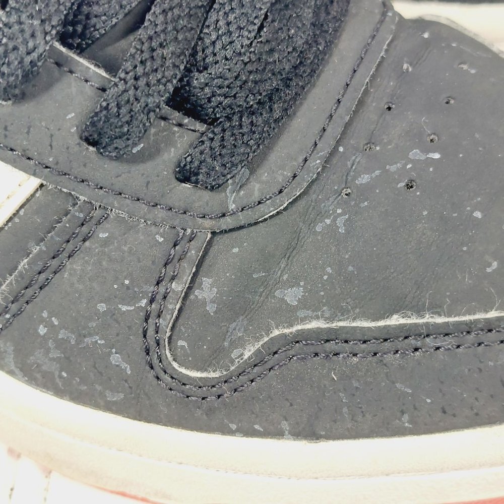 Adidas Hoops 2 Details Black White Orange Running Athletic Shoes Sneakers P414 - Picture 9 of 12